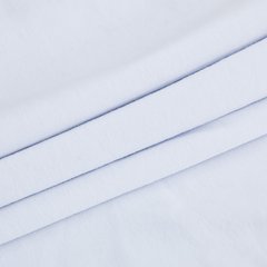 Ткань Стрейч кулир, 170 плотность, белый купить