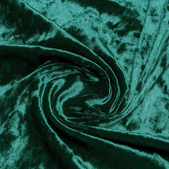 Ткань бархат мрамор, темно зеленый купить