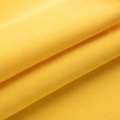 Ткань Футер трехнитка на флисе, желтый купить