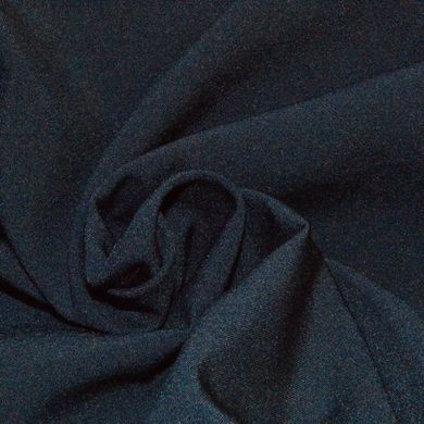 Тканина костюмна Мадонна чорно синій