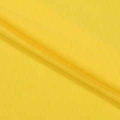 Ткань лакоста (пике), желтая купить