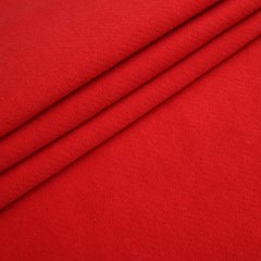 Ткань Футер Петля красная, трехнитка без начеса купить