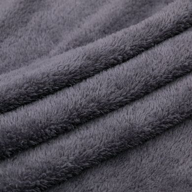 Ткань Махра Темно серый, Велсофт, опт от рулона купить