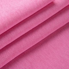 Тканина футер трьонитка рожева на флісі купити