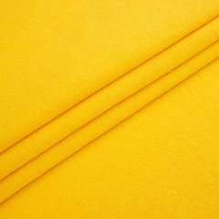 Ткань Футер Диагональ желтая купить