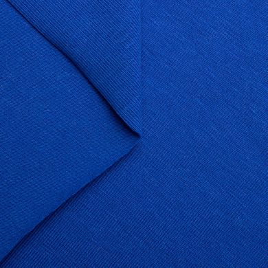 Ткань Стрейч кулир, 170 плотность, синий купить