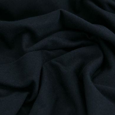Ткань Стрейч кулир, 170 плотность, темно синий купить