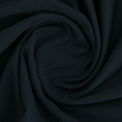 Ткань Стрейч кулир, 170 плотность, темно синий купить
