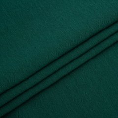 Ткань Стрейч кулир, 170 плотность, темно зеленый купить