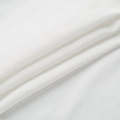 Ткань Стрейч кулир, 170 плотность, молочный купить