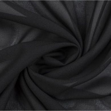 Ткань Шифон (Черный)