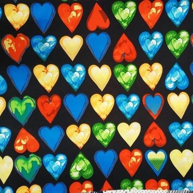 СуперСофт сердечки разноцветные